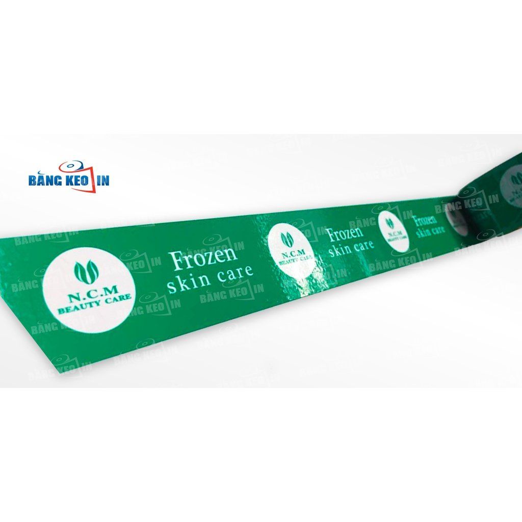  [HOT] BĂNG KEO IN LOGO GIÁ SỈ CHO SHOP MỸ PHẨM - NÂNG TẦM THƯƠNG HIỆU, TẠO DẤU ẤN CHUYÊN NGHIỆP 