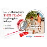 Băng keo IN LOGO, IN CHỮ dành cho shop quần áo 