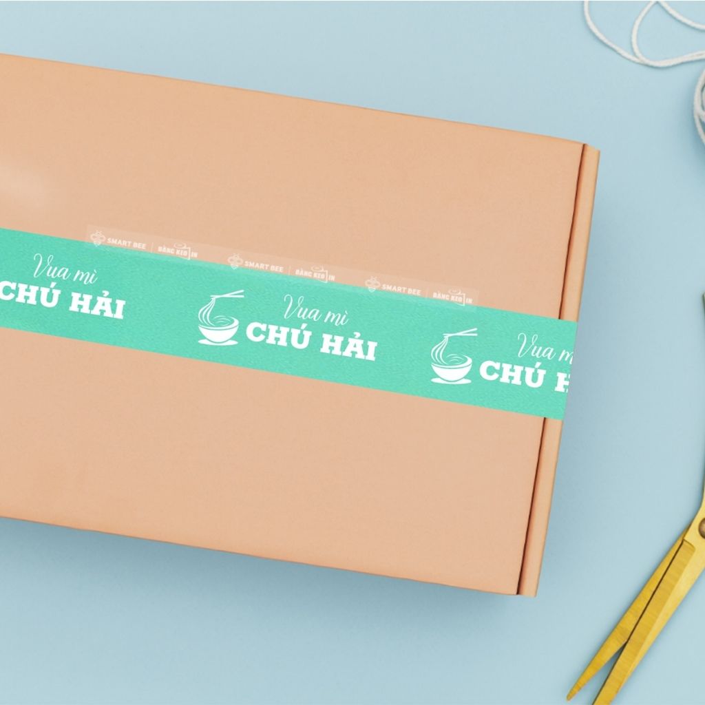  DỊCH VỤ IN BĂNG KEO THEO YÊU CẦU BẰNG CÔNG NGHỆ IN ỐNG ĐỒNG - THIẾT KẾ LOGO MIỄN PHÍ TẠI SMART BEE 
