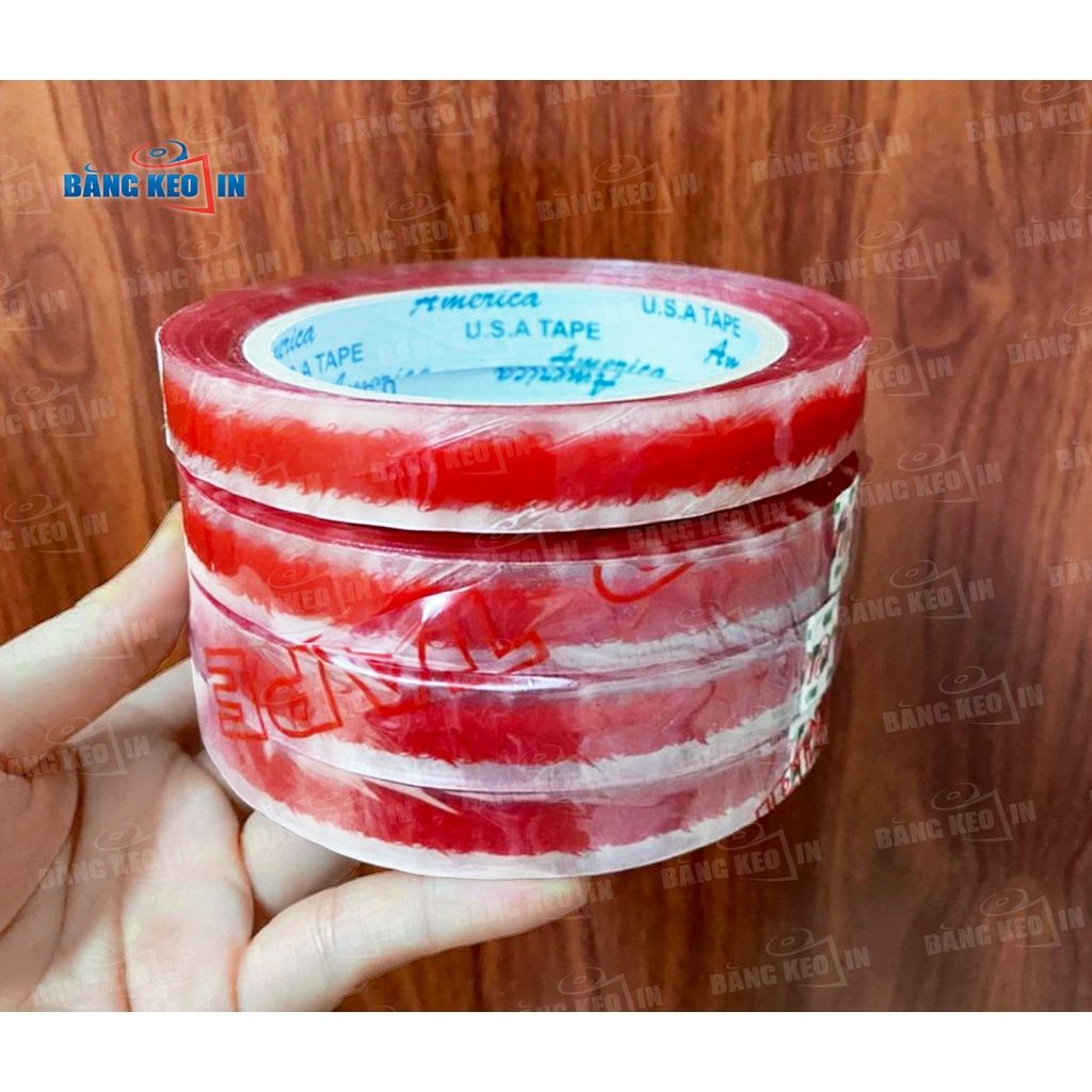  [HOT] Băng keo IN LOGO, IN CHỮ YẾN SÀO theo yêu cầu 
