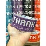  BĂNG KEO IN SẴN MẪU THANK YOU 48MM | 6 MÀU 
