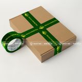 Băng keo màu XANH LÁ in tên thương hiệu đầy độc đáo và sáng tạo (theo yêu cầu) 
