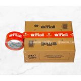  Băng keo màu ĐỎ in logo theo yêu cầu 