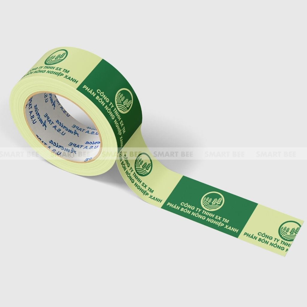  BĂNG KEO IN THEO YÊU CẦU CHO CÔNG TY NÔNG NGHIỆP XANH 