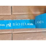  BĂNG KEO MÀU XANH NGỌC IN LOGO THEO YÊU CẦU 