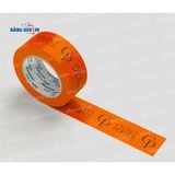  Băng keo màu CAM in chữ, in logo số lượng ít theo yêu cầu 