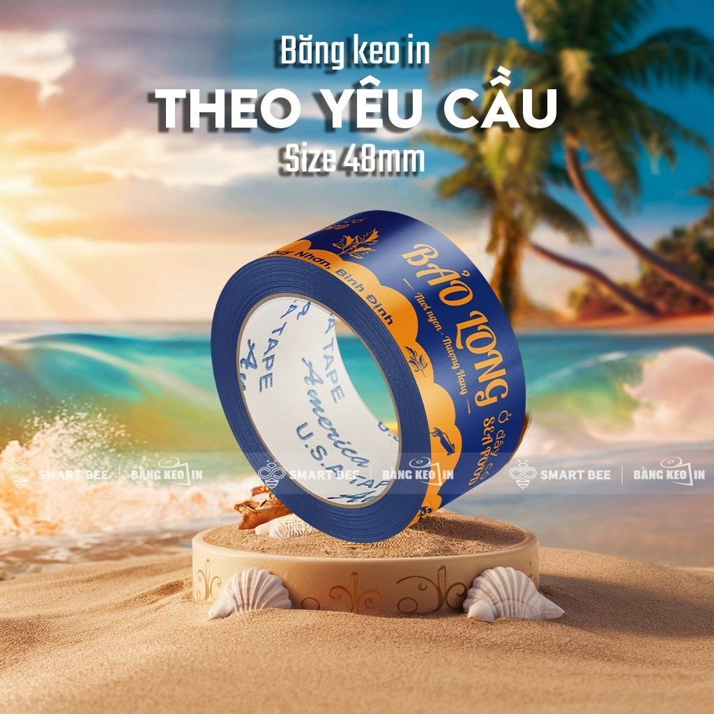  BĂNG KEO IN THEO YÊU CẦU CHO NGÀNH THỦY HẢI SẢN 