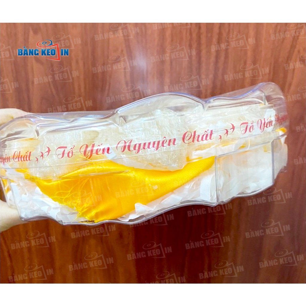 [HOT] Băng keo IN LOGO, IN CHỮ YẾN SÀO theo yêu cầu 