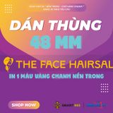  BĂNG KEO NỀN TRONG IN 2 MÀU 