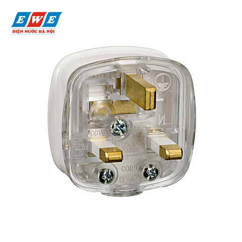 Phích cắm 3 chấu S-Flexi U418T_WE