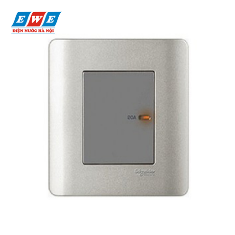 Bộ công tắc đơn 2 cực 20A màu xám Zencelo E8431D20_SA_G19