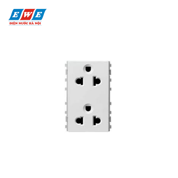 Ổ cắm đôi 3 chấu 84426LUES2_WE_G19 Schneider, size L