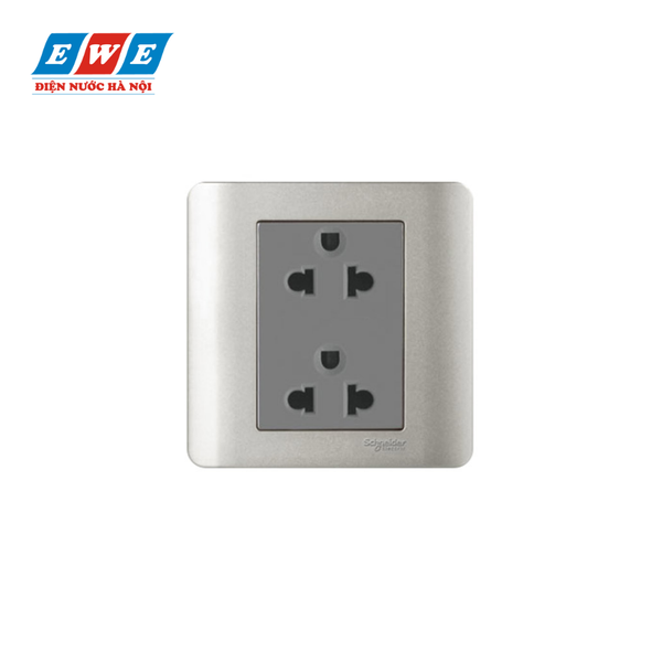 Bộ ổ cắm đôi 3 chấu Zencelo E84426UES2_SA_G19