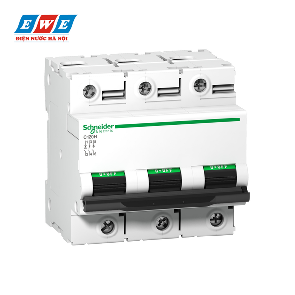 MCB 3P 100A 15kA Schneider A9N18469