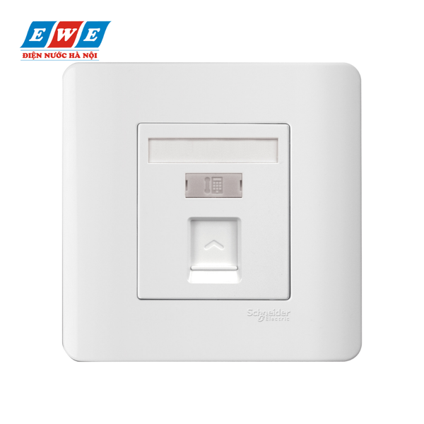 Bộ ổ cắm điện thoại Schneider E8431RJS4_G19