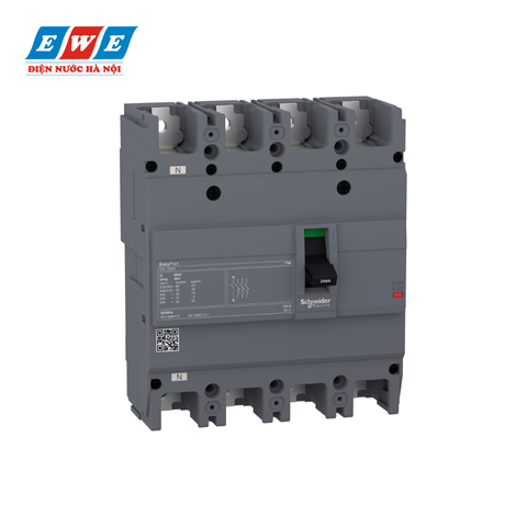 Aptomat MCCB 4P 160A 36kA EZS160F4160