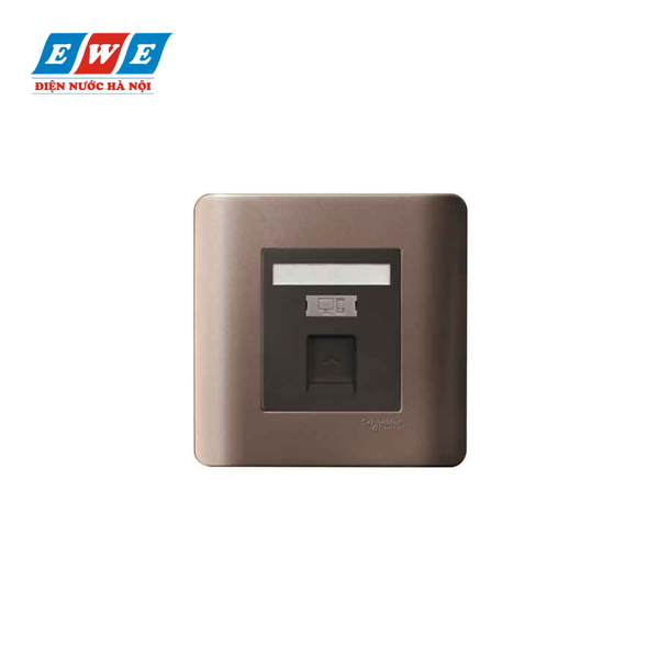 Bộ ổ cắm mạng cat5e đơn Schneider E8431RJS_5_SZ_G19