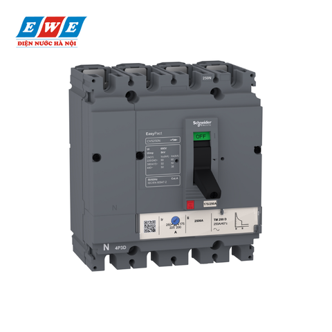 Aptomat MCCB 4P 160A 50kA LV516468