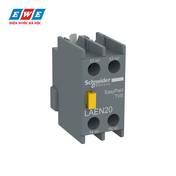 Khối tiếp điểm phụ gắn ở mặt trước 2NO LAEN20