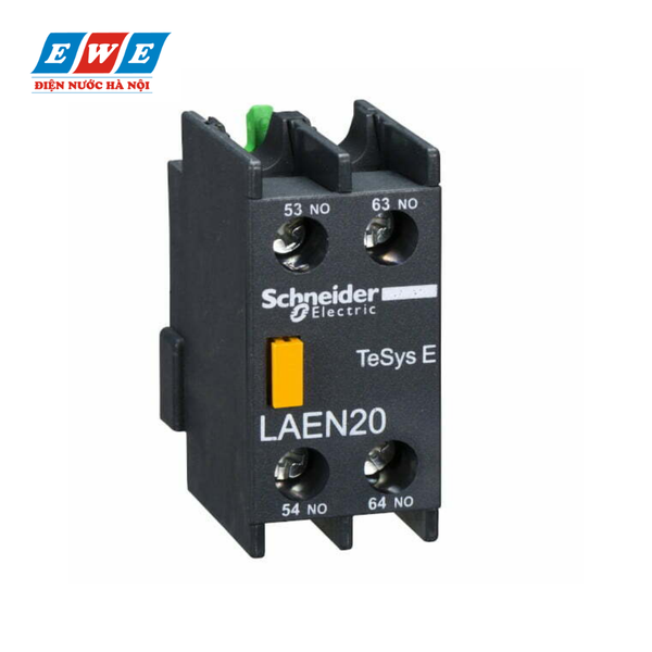Khối tiếp điểm phụ gắn ở mặt trước 2NC LAEN02
