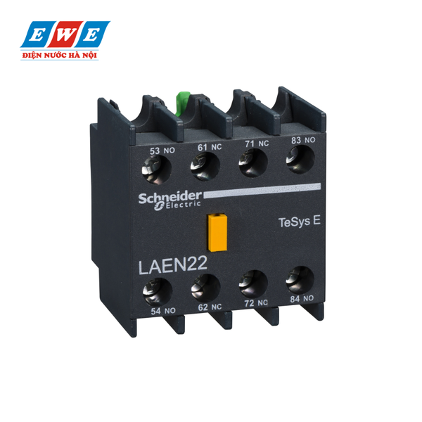 Khối tiếp điểm phụ gắn ở mặt trước 2NO/2NC LAEN22