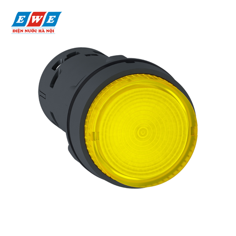 Nút nhấn XB7NW38B1 - Vàng - 1NO - 24VAC/DC