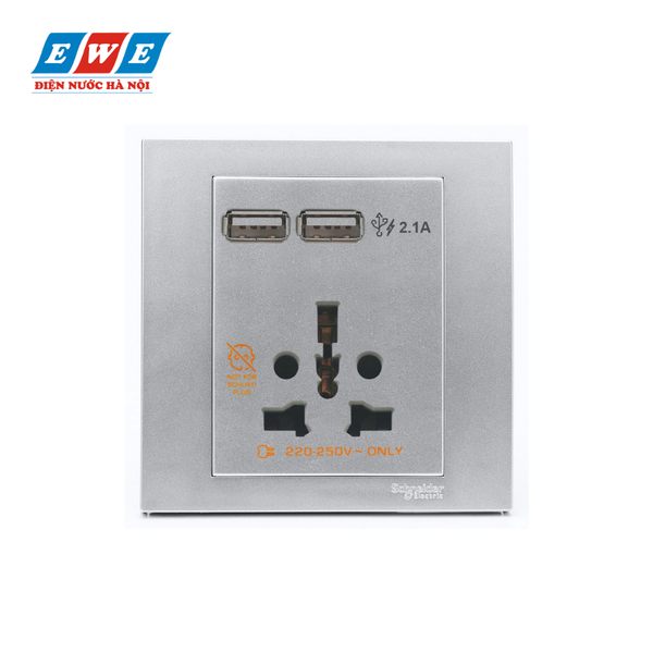 Ổ cắm đa năng kèm sạc USB KB42616USB_AS_G19