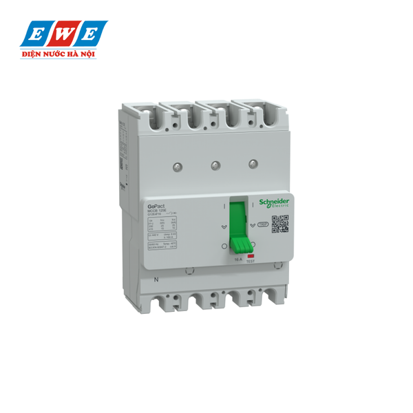 MCCB 4P 20A 15kA Gopact Schneider G12E4F20