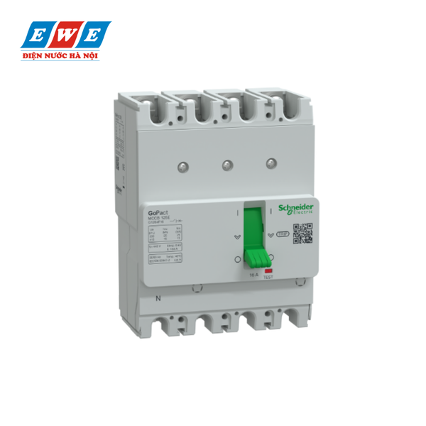 MCCB 4P 40A 15kA Gopact Schneider G12E4F40