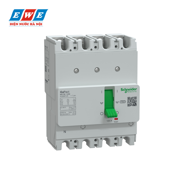 MCCB 3P 20A 30kA Gopact Schneider G12F3F20