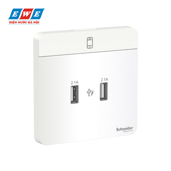 Bộ ổ sạc USB đôi 2.1A E8332USB_WE_G19