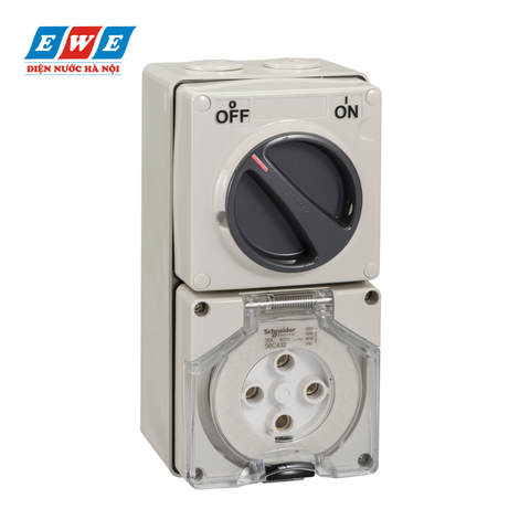 Ổ cắm có công tắc Switched Socket IP66 4P 20A S56C420GY