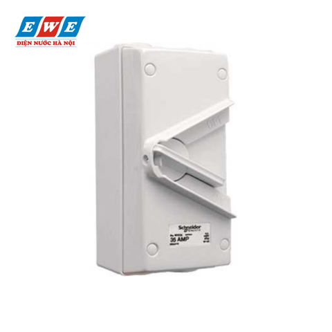 Ngắt điện phòng thấm nước Isolator IP66 1P 35A WHS35_GY_G19