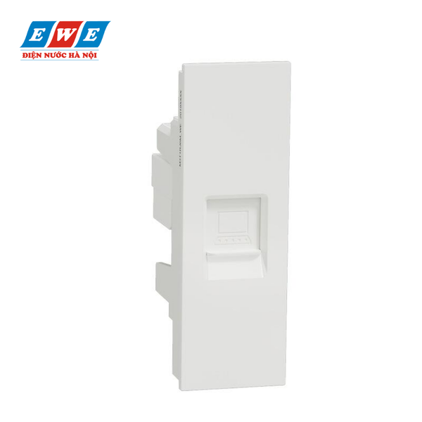 Ổ cắm mạng cat6 size S màu trắng M3T1RJ6M_WE AvatarOn A