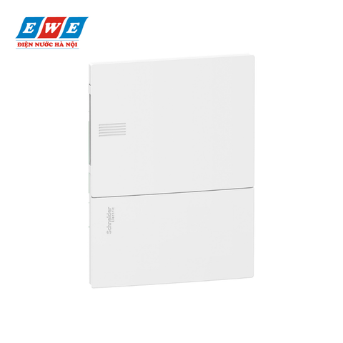 Tủ điện nhựa âm tường 6 module MIP22106 cửa trắng