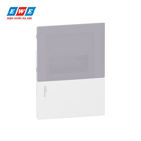 Tủ điện nhựa âm tường 6 module MIP22106T cửa mờ