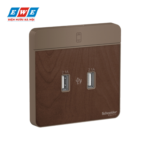 Bộ ổ sạc USB đôi 2.1A E8332USB_WD_G19