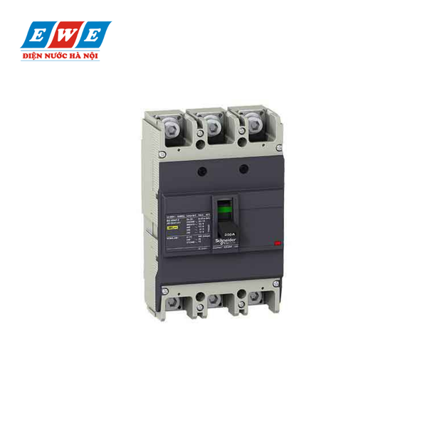 MCCB 3P 125A 18kA EZC250F3125 Schneider