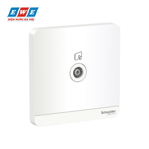 Bộ ổ cắm tivi AvatarOn màu trắng E8331TV_WE_G19