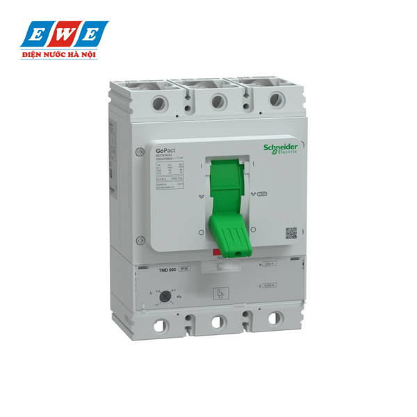 MCCB 3P 630A 70kA – G80H3TM630