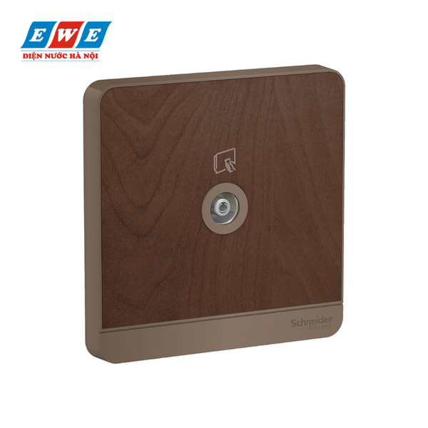 Bộ ổ cắm tivi màu gỗ E8331TV_WD_G19 AvatarOn
