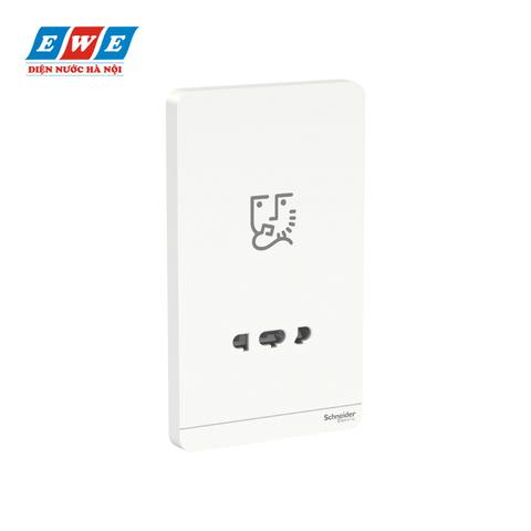 Ổ cắm dao cạo râu AvatarOn màu trắng E83T727V_WE_G19