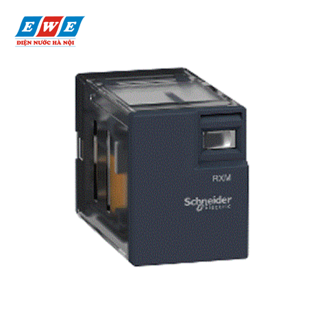 Rơ le trung gian không đèn RXM4LB1B7 3A 4 C/O 24VAC