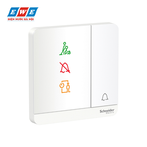 Công tắc chuông AvatarOn màu trắng E8331BPDMW_WE_G19
