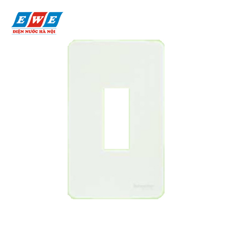 Mặt cho MCB 1 cực màu trắng A8401MCB_WE_G19 Zencelo A
