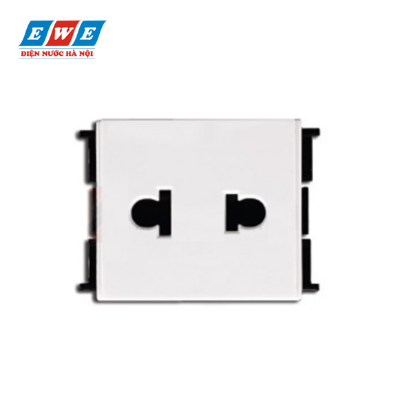 Ổ cắm đơn 2 chấu size S S-Flexi F30426USM_WE_G19