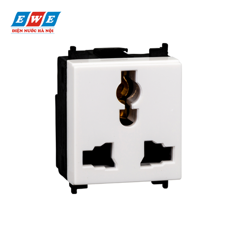 Ổ cắm đơn 3 chấu size M S-Flexi F1426UESM_WE_G19