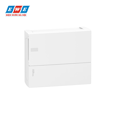 Tủ điện nhựa nổi 4 module MIP12104 cửa trắng Schneider