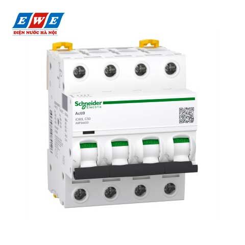 Aptomat MCB 4P 50A 15kA A9f94450