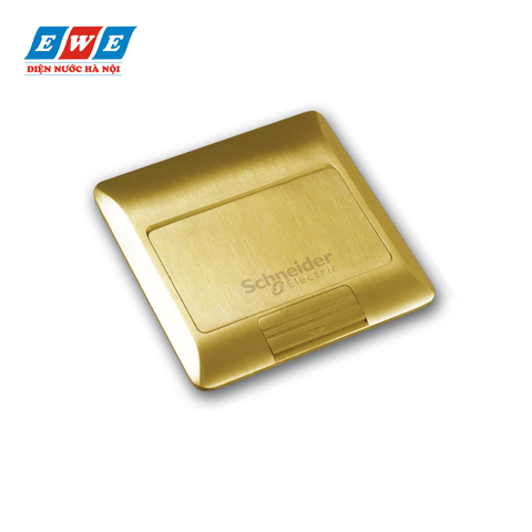 Ổ cắm âm sàn E224F_BAS màu nhũ vàng S-Flexi